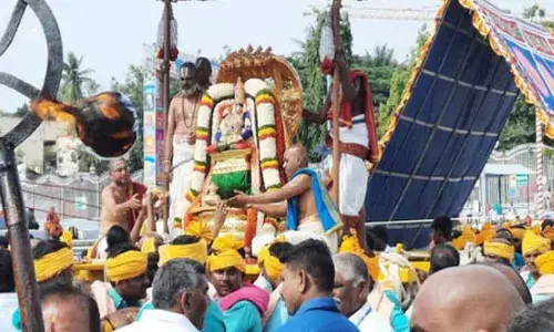 వైభవంగా చిన్నశేష వాహన సేన
