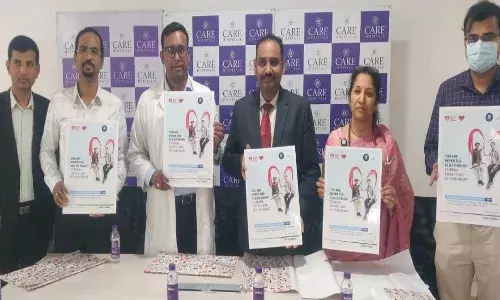 గుండె జబ్బులపై కేర్ హాస్పిట‌ల్స్ ఆధ్వ‌ర్యంలో అవ‌గాహ‌న కార్య‌క్ర‌మం