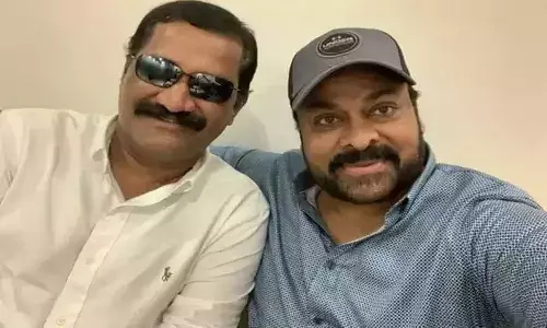 మెగాస్టార్ చిరంజీవిని కలిసిన మాజీ మంత్రి గంటా