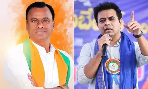 క్విడ్ ప్రో కో కాక మ‌రేంటి..? కేటీఆర్ వ‌ర్సెస్‌ కోమ‌టిరెడ్డి ట్విట‌ర్ ఫైట్‌