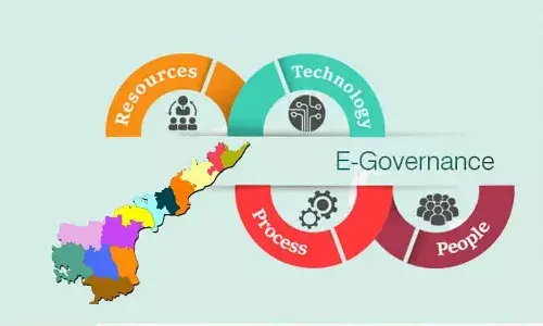 ఈ-గవర్నెన్స్ను అమలు చేయడంలో.. నాల్గవ స్థానంలో ఏపీ