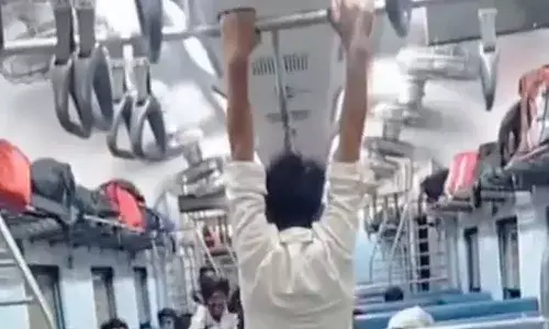 సీటులోకి వెళ్లాలంటే అన్ని స్టంట్స్ చేయాలా..?