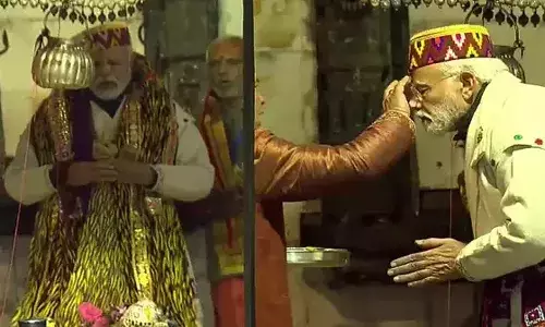 కేదార్‌నాథ్‌లో ప్రధాని న‌రేంద్ర మోదీ పూజలు