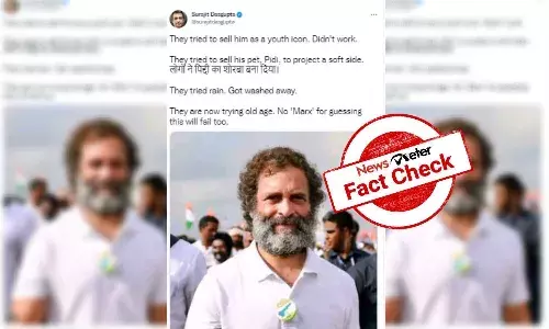 Fact Check: రాహుల్ గాంధీ నిజంగా అంత జుట్టు, గడ్డంతో ఉన్నారా..?
