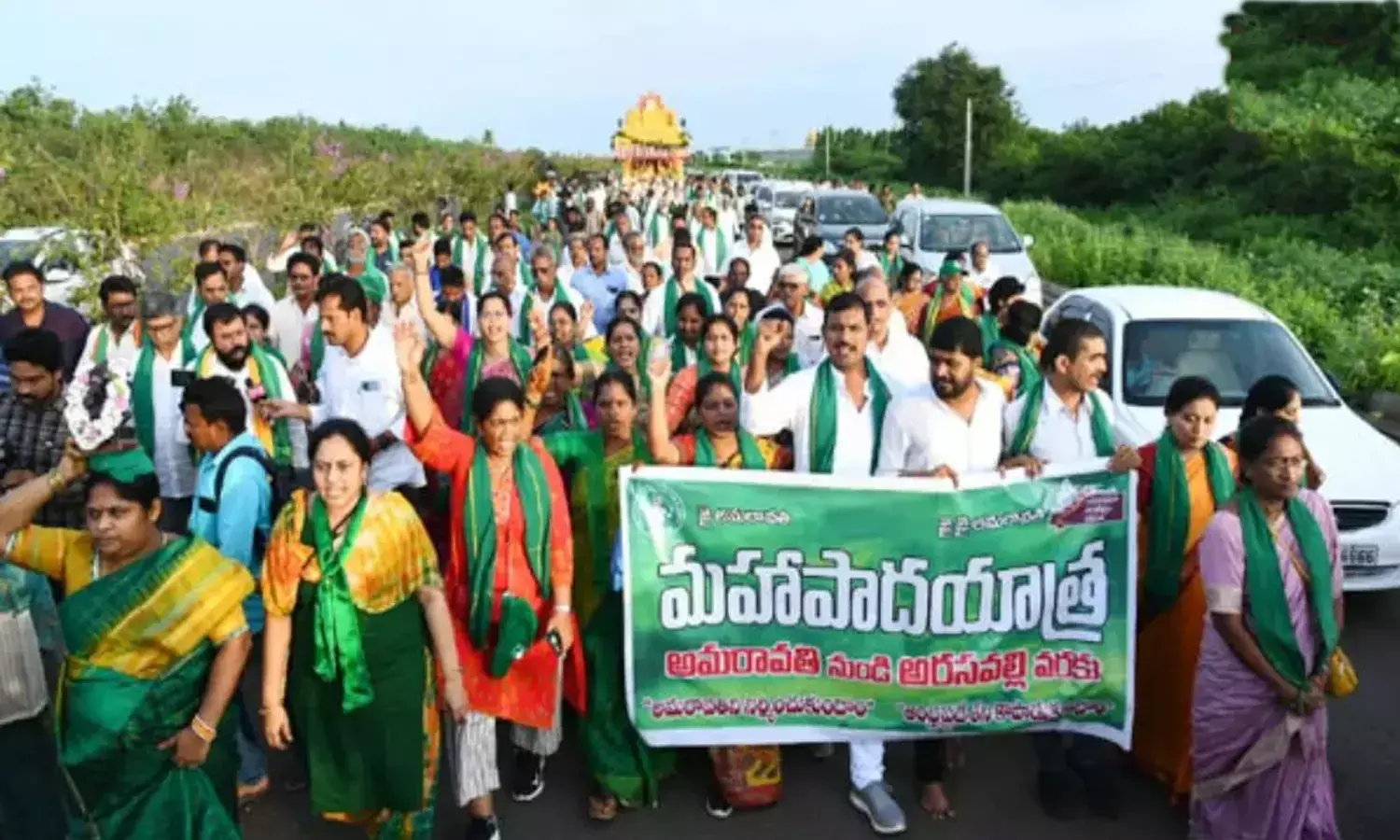 అమ‌రావ‌తి రైతుల కీల‌క నిర్ణ‌యం.. పాద‌యాత్ర‌కు తాత్కాలిక బ్రేక్‌