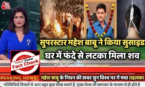 FactCheck : మహేష్ బాబుకు సంబంధించిన ఆ వార్త నిజం కాదు