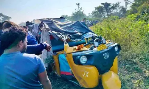 ఘోర ప్రమాదం.. ఆటోను ఢీ కొట్టిన లారీ.. ఐదుగురు మృత్యువాత