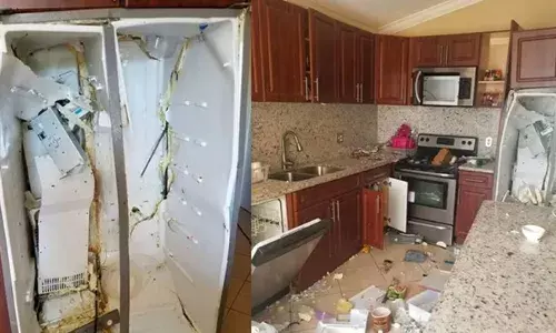 విషాదం.. ఇంట్లో ఫ్రీజ్‌ పేలి ముగ్గురు మృతి