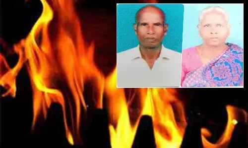బిర్యానీ గొడవ.. భార్యకు నిప్పంటించిన భర్త.. ఇద్దరూ సజీవ దహనం