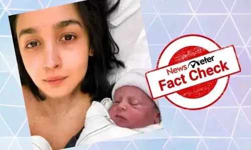 నిజమెంత: ఆ వైరల్ ఫోటోలో ఉన్నది ఆలియా భట్ కూతురు కాదు..!