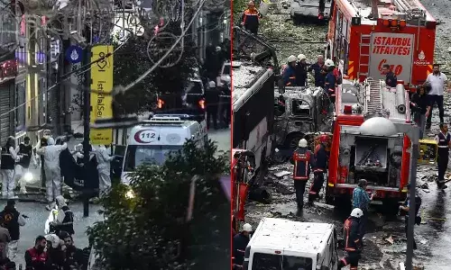 ఇస్తాంబుల్‌లో భారీ పేలుడు.. ఆరుగురు మృతి, 81 మందికి గాయాలు
