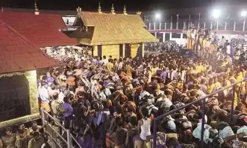 నేటి నుండి తెరుచుకోనున్న శబరిమల ఆలయ గర్భగుడి తలుపులు