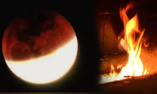 చంద్రగ్రహణం తర్వాత నుంచి.. ఆ ఇంట్లో ప్రతి రోజూ మంటలు.. అంతుచిక్కని ఘటన