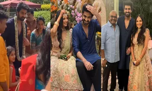 యంగ్ హీరో నాగశౌర్య ఇంట మొదలైన పెళ్లి సందడి.. ఫోటోలు వైరల్