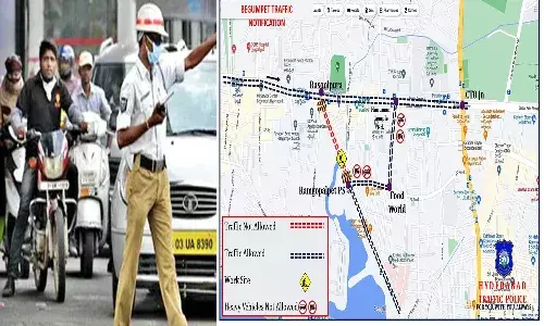 హైదరాబాద్ వాసులకు అలర్ట్.. మూడు నెలల పాటు ఈ మార్గాల్లో ట్రాఫిక్ ఆంక్షలు