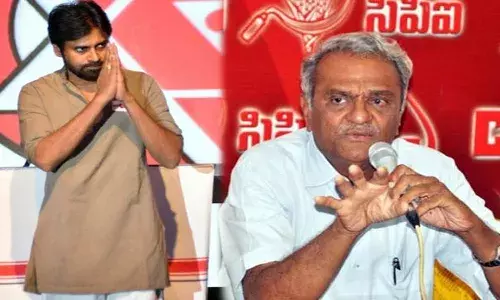 పవన్ కళ్యాణ్ ను టార్గెట్ చేసిన సీపీఐ నారాయణ