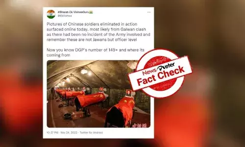 FactCheck : గాల్వాన్ ఘర్షణలో చనిపోయిన సైనికుల ఫోటోలను చైనా బయటపెట్టిందా..?