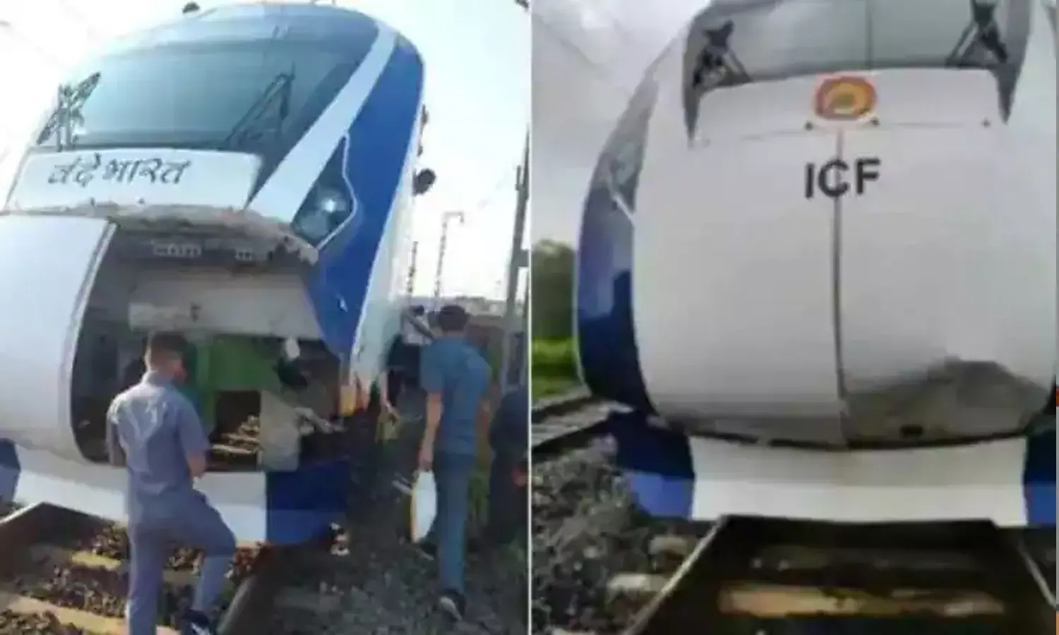 మ‌రోసారి వందే భారత్ ఎక్స్‌ప్రెస్‌కు ప్ర‌మాదం.. రెండు నెల‌ల్లో నాలుగోది..!