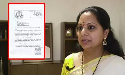 ఎమ్మెల్సీ కవితకు సీబీఐ నోటీసులు
