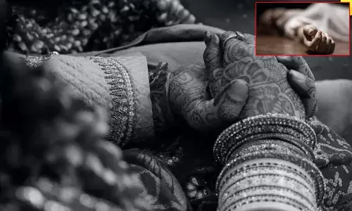 పెళ్లింట విషాదం.. దండలు మార్చుకుంటుండగా వధువుకు గుండెపోటు.. చివరికి