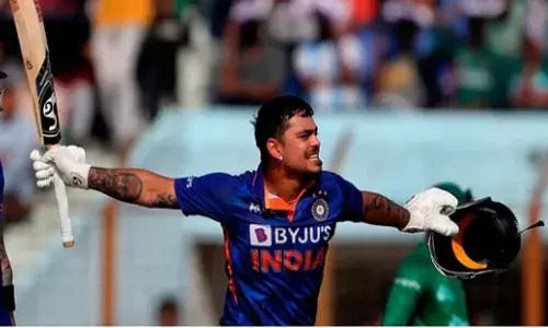 ఇషాన్ కిషన్ డబుల్ సెంచరీ.. బంగ్లా ముందు భారీ లక్ష్యం