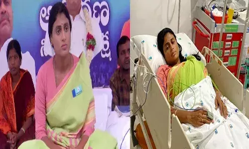 అర్థరాత్రి షర్మిల దీక్ష భగ్నం.. ఆస్పత్రికి తరలించిన పోలీసులు