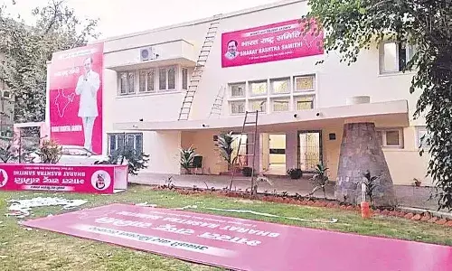 బీఆర్‌ఎస్‌ కార్యాలయం ప్రారంభోత్సవానికి సర్వం సిద్ధం