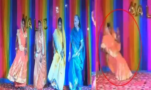 డ్యాన్స్ చేస్తూ మ‌హిళ మృతి.. వీడియో వైర‌ల్‌
