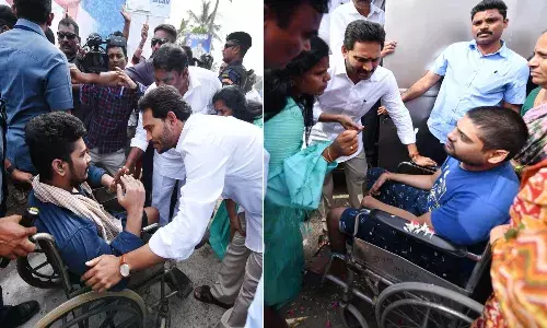 మరోసారి మానవత్వం చాటుకున్న సీఎం జగన్