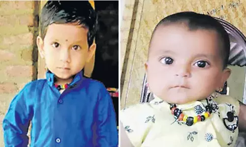 దారుణం.. ఇద్దరు చిన్నారులను వాగులో పడేసిన తల్లి