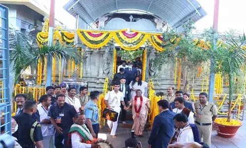 భద్రాద్రి రాముడి సేవలో రాష్ట్రపతి.. ప్రసాద్ ప్రాజెక్ట్ ప్రారంభం