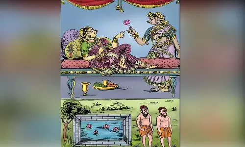 గోదాగోవింద గీతం : పెరటి మడుగులోన చెందమ్మికమలాలు కలిసి విరిసె