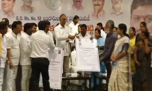 ప్రతి ఇంటికి సురక్షిత నీరు అందించాం : మంత్రి హరీశ్ రావు