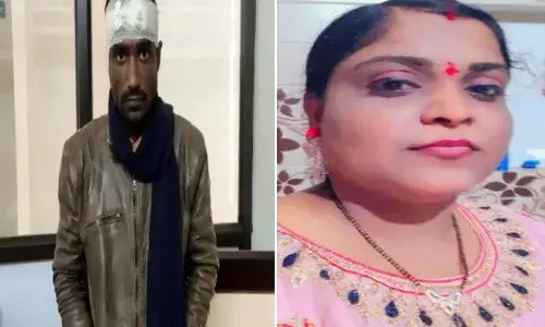 భార్య‌ను అతిదారుణంగా హ‌త్య చేసిన భ‌ర్త‌.. బ్రిడ్జిపై నుంచి తోసి.. రాయితో మోదీ