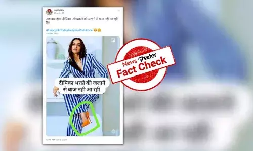 FactCheck : దీపికా పదుకోన్ పఠాన్ సినిమా వివాదం తర్వాత కావాలనే కాషాయరంగు చెప్పులను ధరించిందా..?