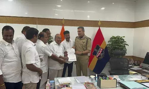 డీజీపీకి రేవంత్ రెడ్డి రెండు ఫిర్యాదులు