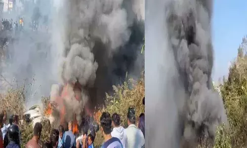 నేపాల్లో ఘోర ప్రమాదం.. రన్వే పై కుప్పకూలిన విమానం.. 72మంది ప్రయాణీకులు