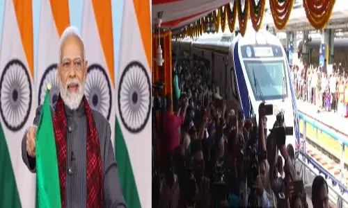 వందేభారత్ రైలును ప్రారంభించిన ప్రధాని మోదీ.. తెలుగు ప్రజలకు గొప్ప కానుక