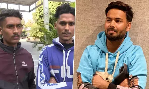 యాక్సిడెంట్ తరువాత పంత్ తొలిసారి ట్వీట్.. ఆ ఇద్దరు హీరోలను మరిచిపోలేను