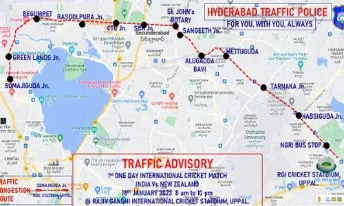 హైదరాబాద్ వాసులకు అలర్ట్.. నేడు ఈ మార్గంలో భారీగా ట్రాఫిక్.. వీలైతే ఈ మార్గంలో వెళ్లొద్దు