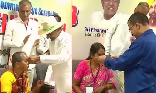 కంటి వెలుగు రెండో విడత షురూ.. ప్రారంభించిన కేసీఆర్‌, జాతీయ నేతలు