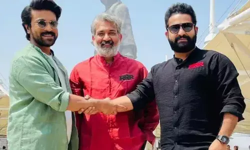 రాజమౌళి ఎమోషనల్ పోస్ట్.. ఆస్కార్ స్టేజీపై మన పాట.. తారక్, చరణ్లకు క్షమాపణలు