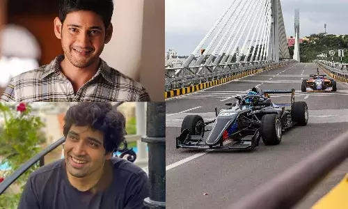 హైదరాబాద్లో ఈ-రేసింగ్.. మహేష్ బాబు, అడివి శేష్ ఏమన్నారంటే?