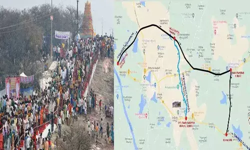 హైదరాబాద్-విజయవాడ మార్గంలో వెళ్లేవారికి అలర్ట్.. సూర్యాపేట వద్ద ట్రాఫిక్ ఆంక్షలు