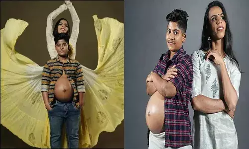 దేశంలోనే తొలిసారి.. తల్లిదండ్రులు కాబోతున్న ట్రాన్స్జెండర్ జంట