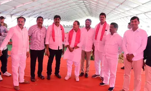 బీఆర్ఎస్ మొదటి జాతీయ సభకు సర్వం సిద్ధం