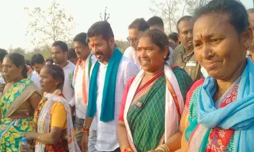 రేవంత్ రెడ్డి పాదయాత్ర ప్రారంభం