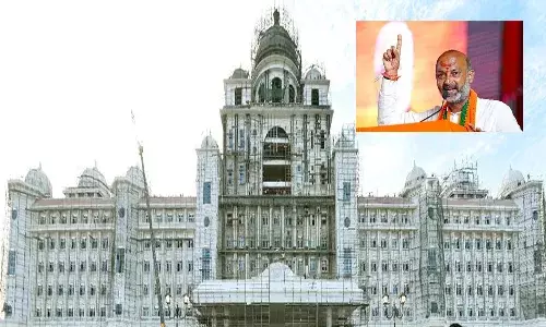 బండి సంజయ్ సంచలన వ్యాఖ్యలు.. కొత్త సచివాలయం డోమ్లు కూల్చేస్తాం
