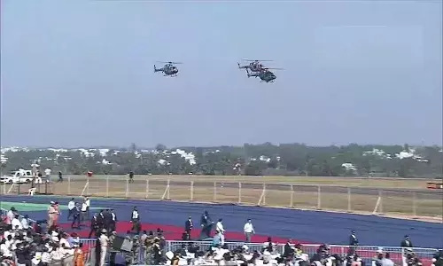 ఎయిర్ షోను ప్రారంభించిన ప్రధాని మోదీ