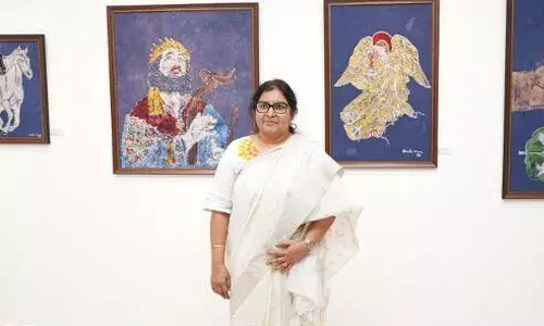 బాటిక్, కలంకారి ఆర్ట్ లో రాణిస్తున్న మరియా క్లారా